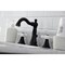 Fauceture FSC1970APX Widespread Bathroom Faucet with Retail Pop-Up, Matte Black FSC1970APX - alternate 3